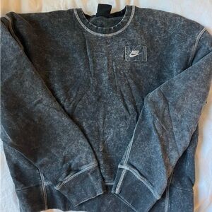 NIKE cropped crewneck